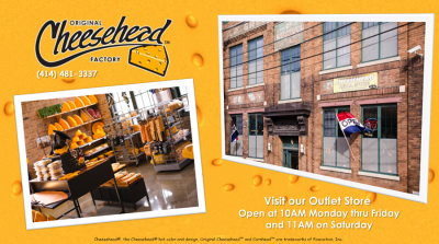 Cheesehead Stocking Stuffers Open House