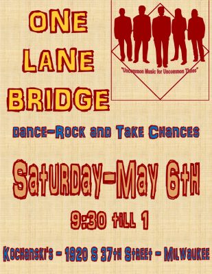 DANCE-ROCK-TAKE CHANCES with One Lane Bridge