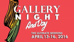 Spring Gallery Night and Day to be held April 15 & 16!