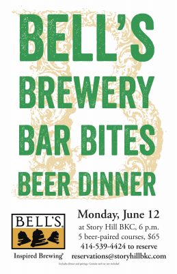 Bell's Bar Bites Beer Dinner