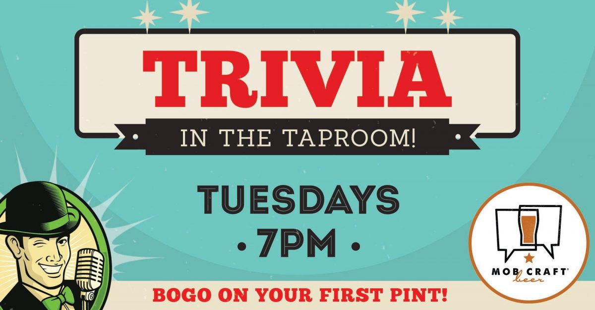 Trivia at MobCraft Beer